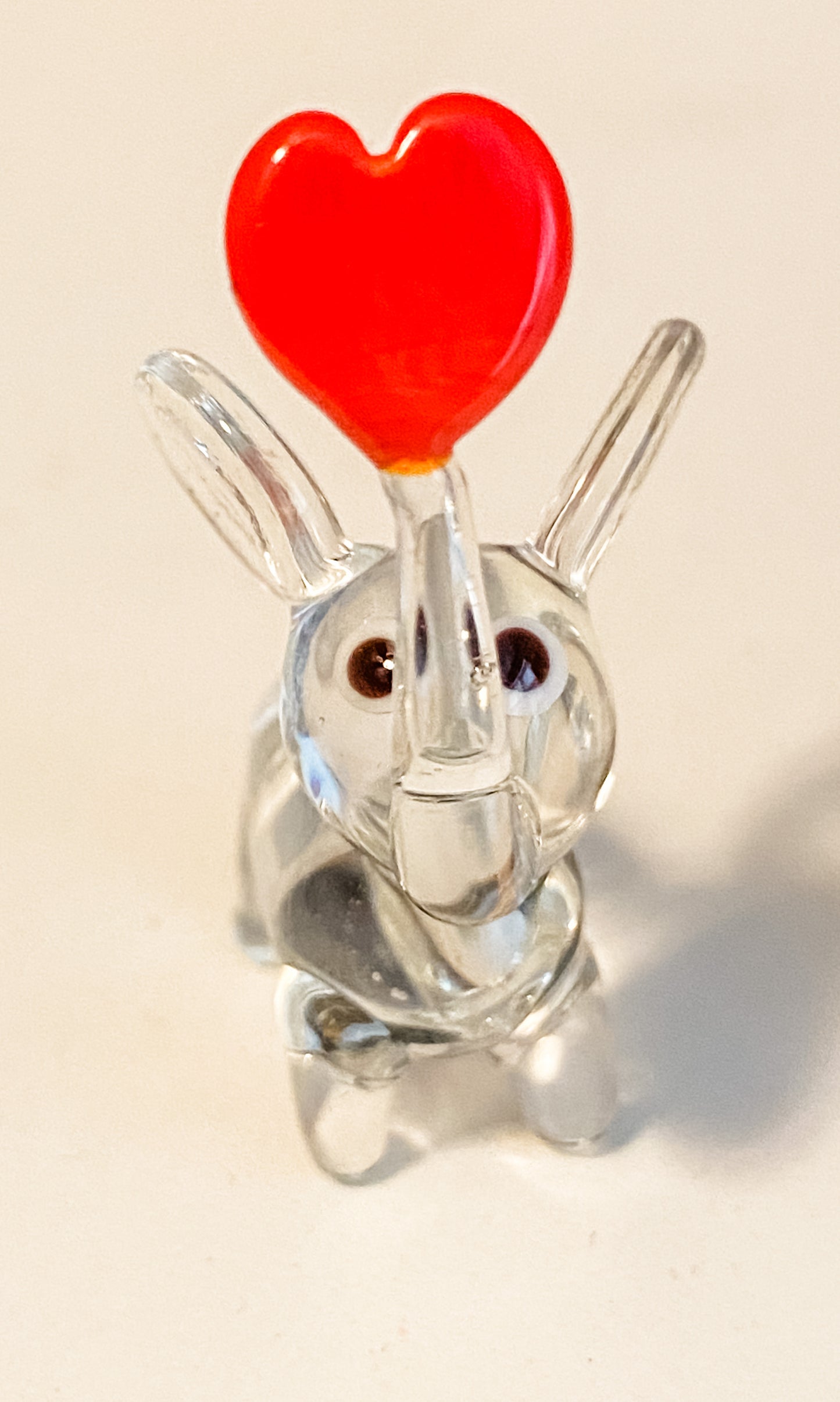 Tiny Glass Elephant