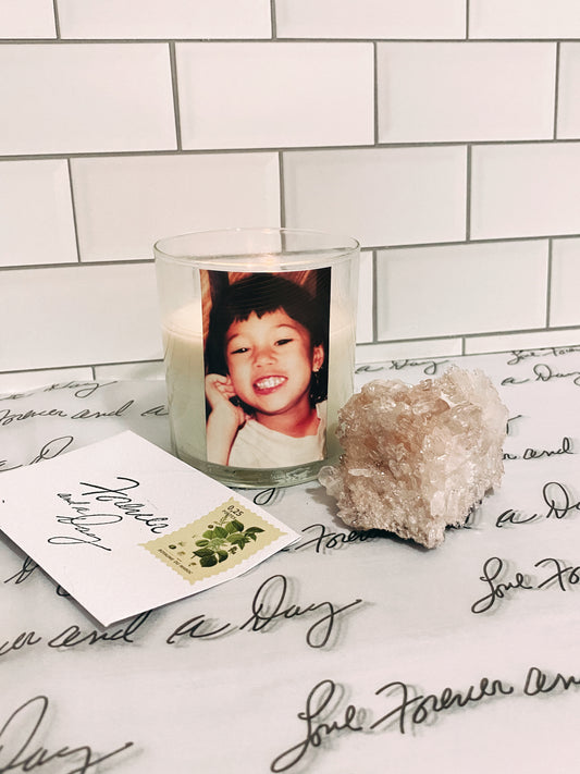 Personalized Picture Candle