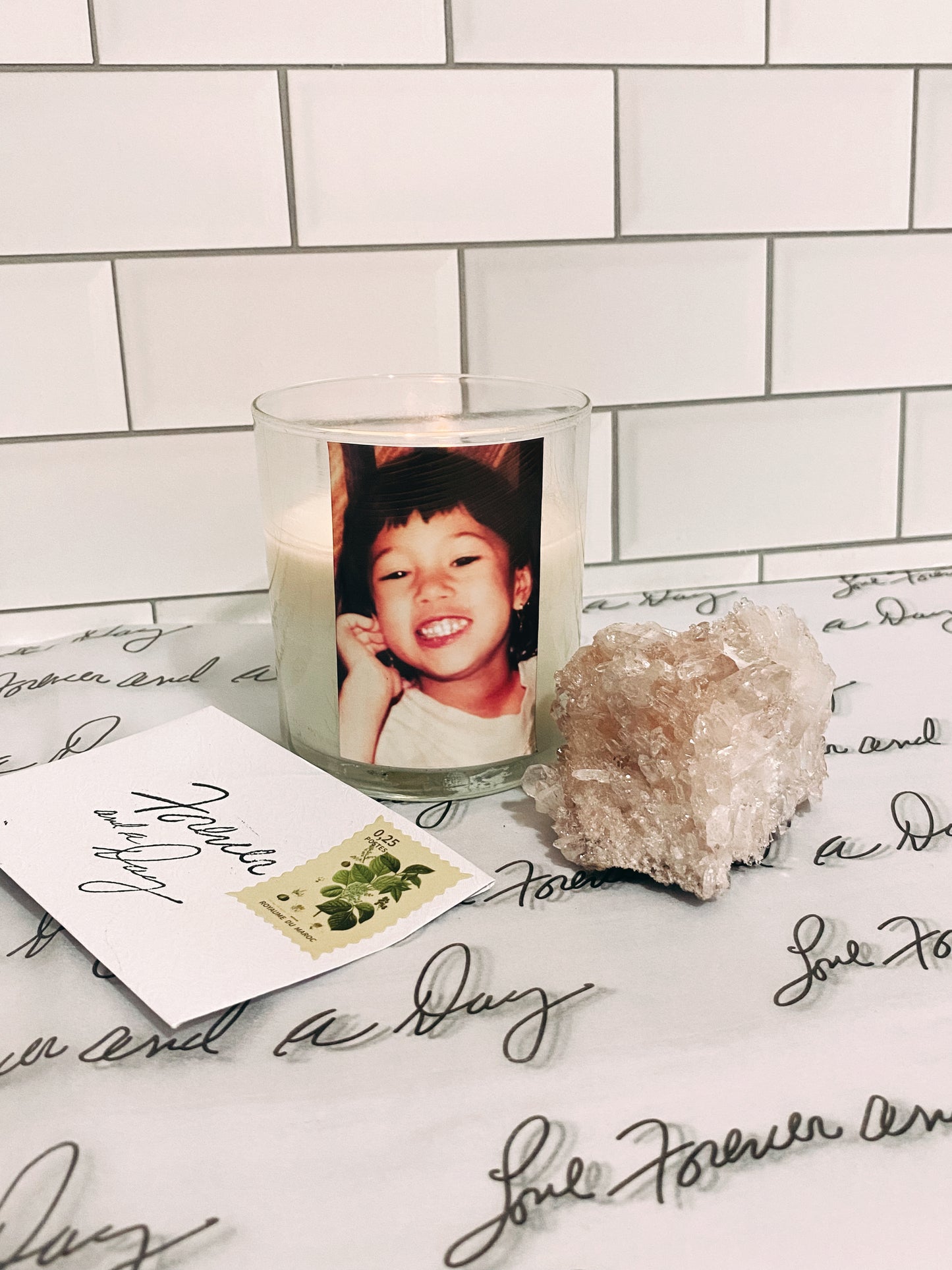 Personalized Picture Candle